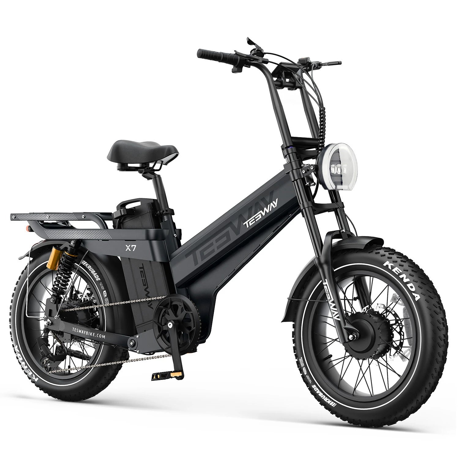 TESWAY X7 AWD – Ροπή διπλού κινητήρα 3600W 200NM