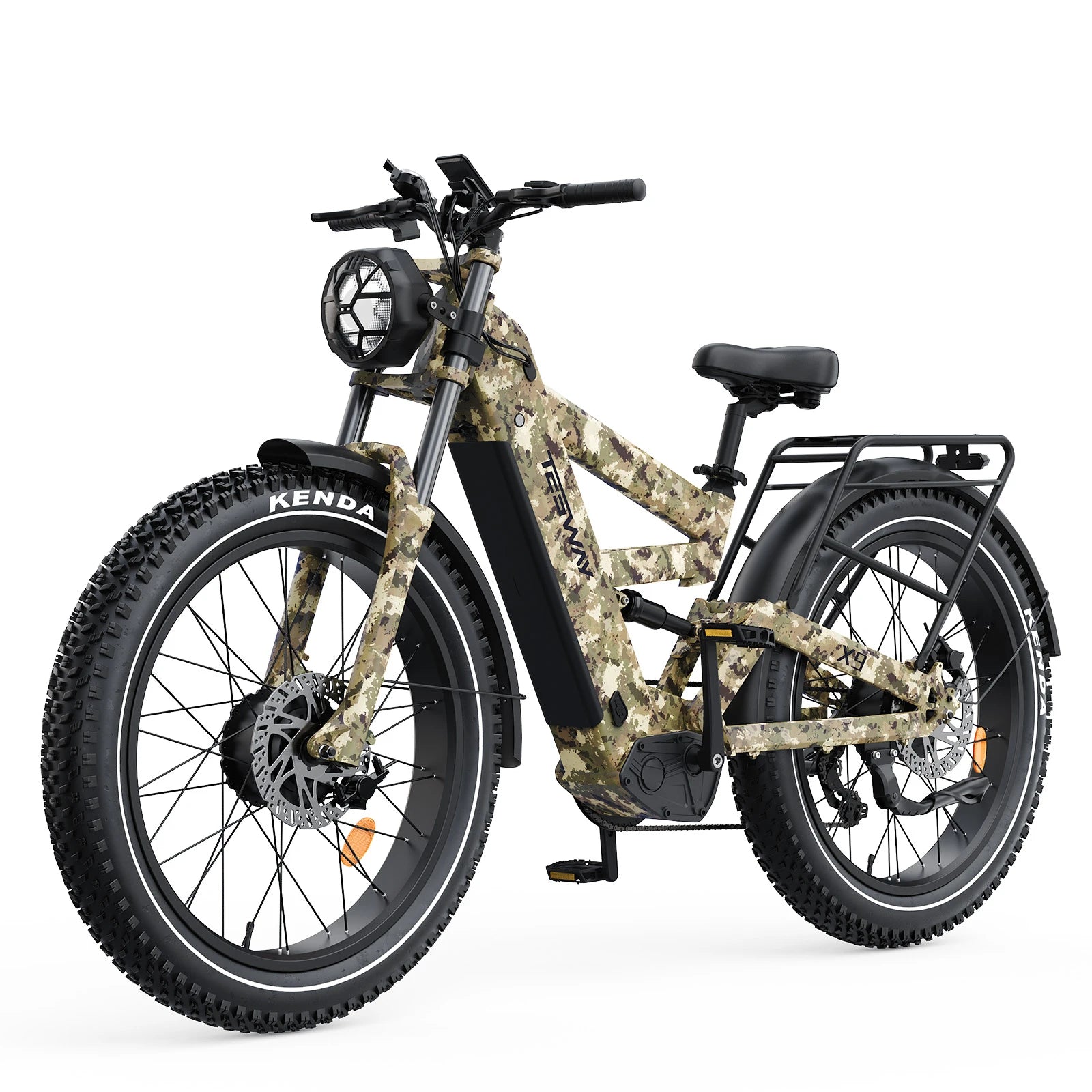 TESWAY X9 AWD - 4000W Dual Motors Electric Mountain Bike