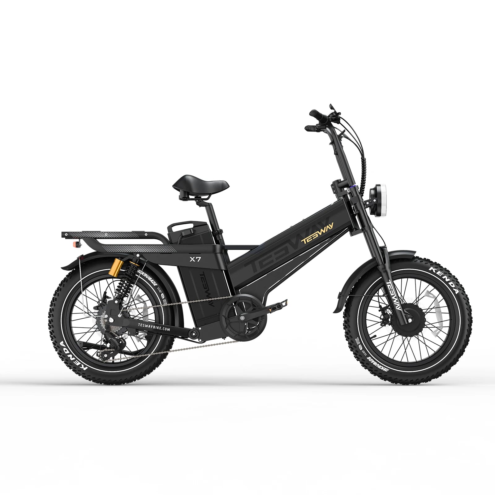 TESWAY X7 AWD – Ροπή διπλού κινητήρα 3600W 200NM