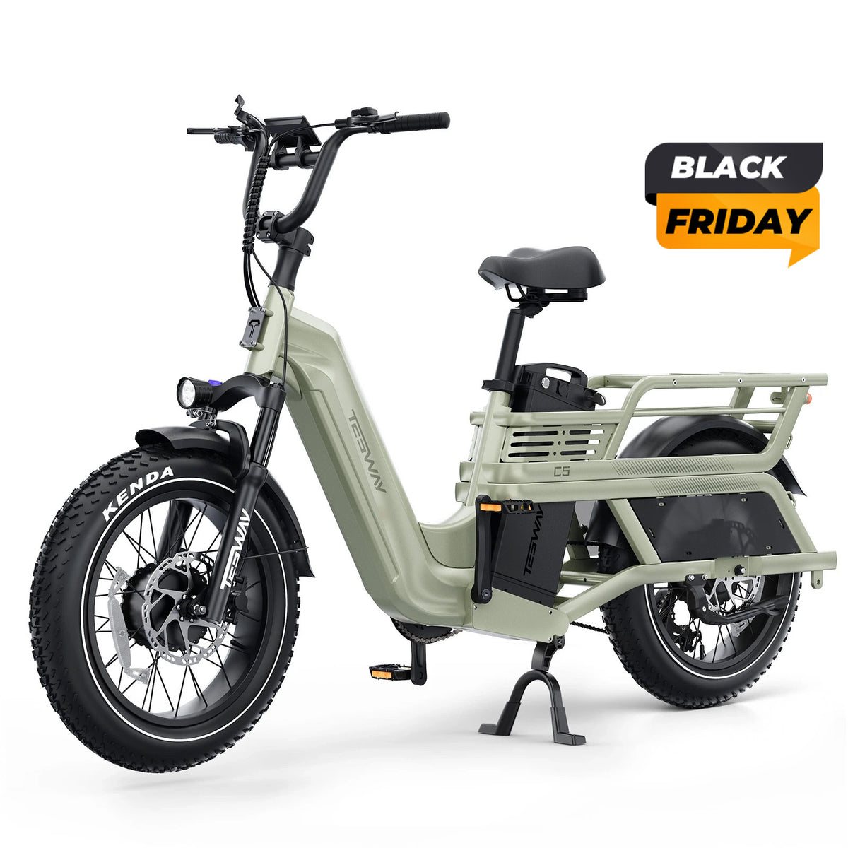 E-rower elektryczny TESWAY C5 AWD Cargo