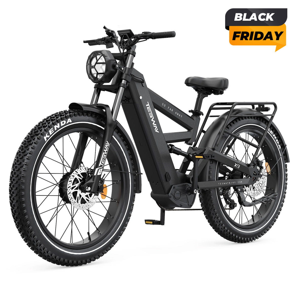E-MTB a doppio motore TESWAY X9 Ultra 60V