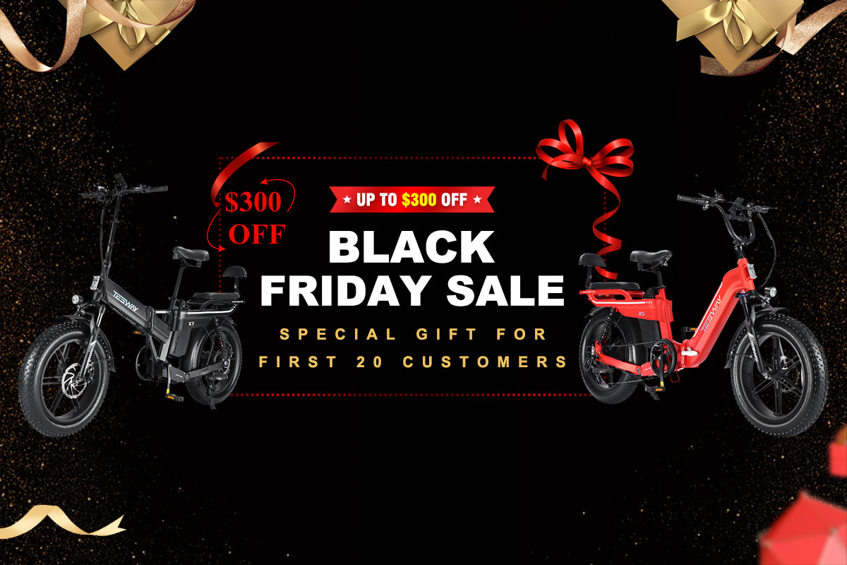Tesway Electric Bikes Black Friday Sale Extravaganza!