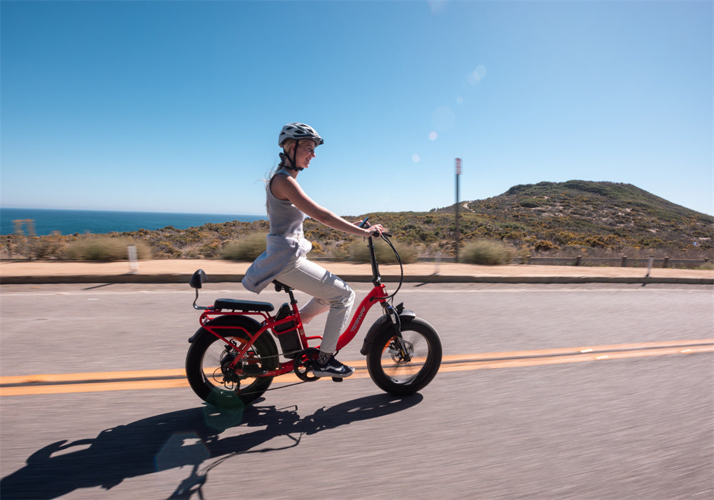 Burn calories and stay fit with electric bike rides