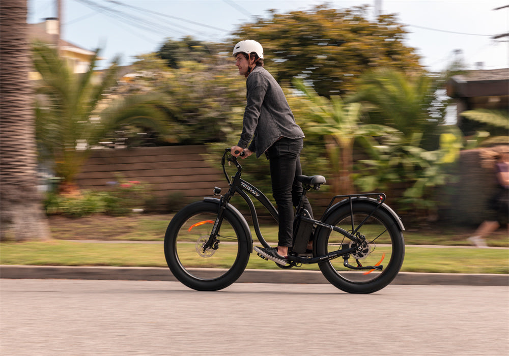Measure your standover height for a comfortable electric bike