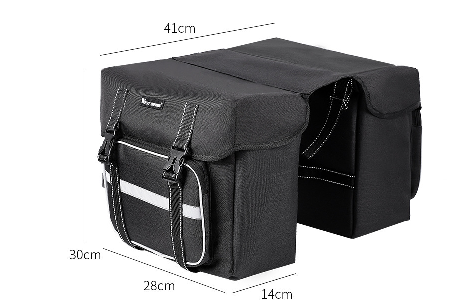 Bolsa para cuadro de bicicleta TESWAY 25L impermeable