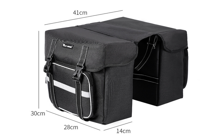 Free Gift：TESWAY 25L Bike Frame Bag waterproof