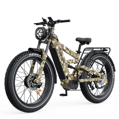 TESWAY X9 AWD - 4000W Dual Motors Electric Mountain Bike
