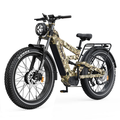 TESWAY X9 AWD - 4000W Dual Motors Electric Mountain Bike
