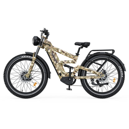 TESWAY X9 AWD - 4000W Dual Motors Electric Mountain Bike