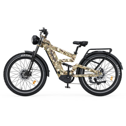 TESWAY X9 AWD - 4000W Dual Motors Electric Mountain Bike
