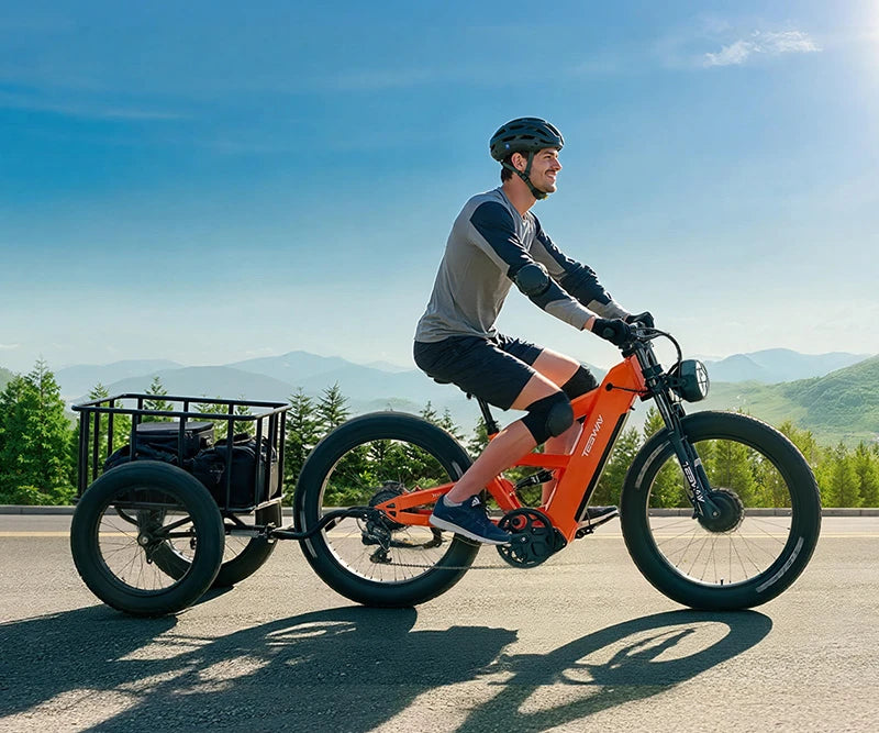 TESWAY X9 AWD - 4000W Dual Motors Electric Mountain Bike