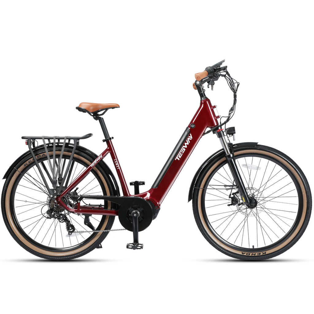 Tesway Comet F Electric Bike Stylish Step Through with 500W Power Tesway EU