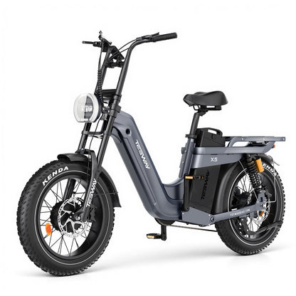 TESWAY X5 AWD Step-Thru EBike – Easy Mount 3600W Dual Motor