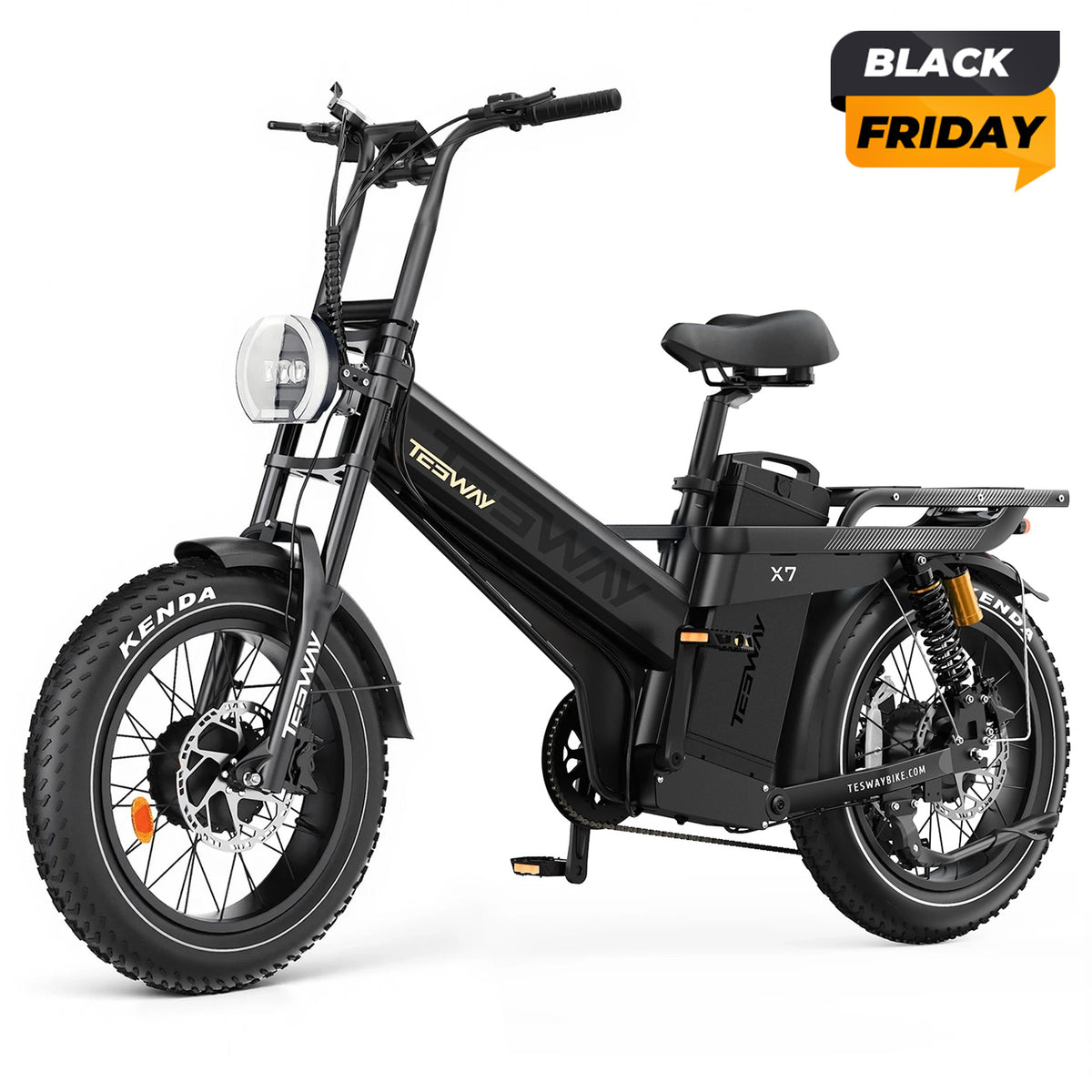 TESWAY X7 AWD - Motor dual de 3600 W, par de 200 NM