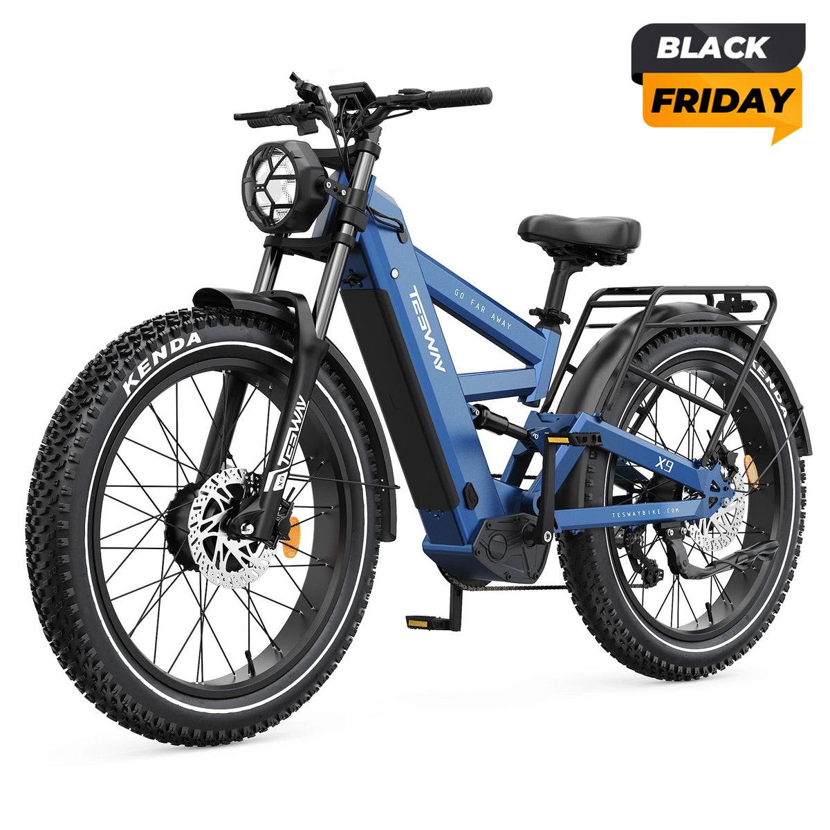 E-MTB a doppio motore TESWAY X9 Ultra 60V