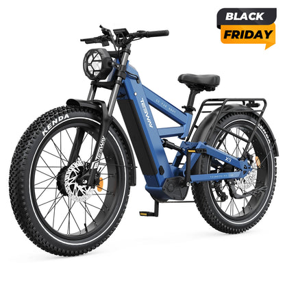 E-MTB a doppio motore TESWAY X9 Ultra 60V