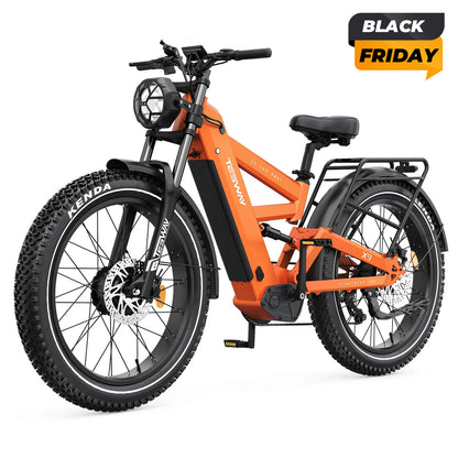 E-MTB a doppio motore TESWAY X9 Ultra 60V